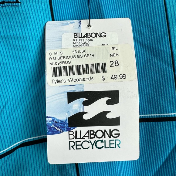 O’Neill R U Serious Men’s 28 Board Shorts Plaid Stretch - Picture 5 of 8